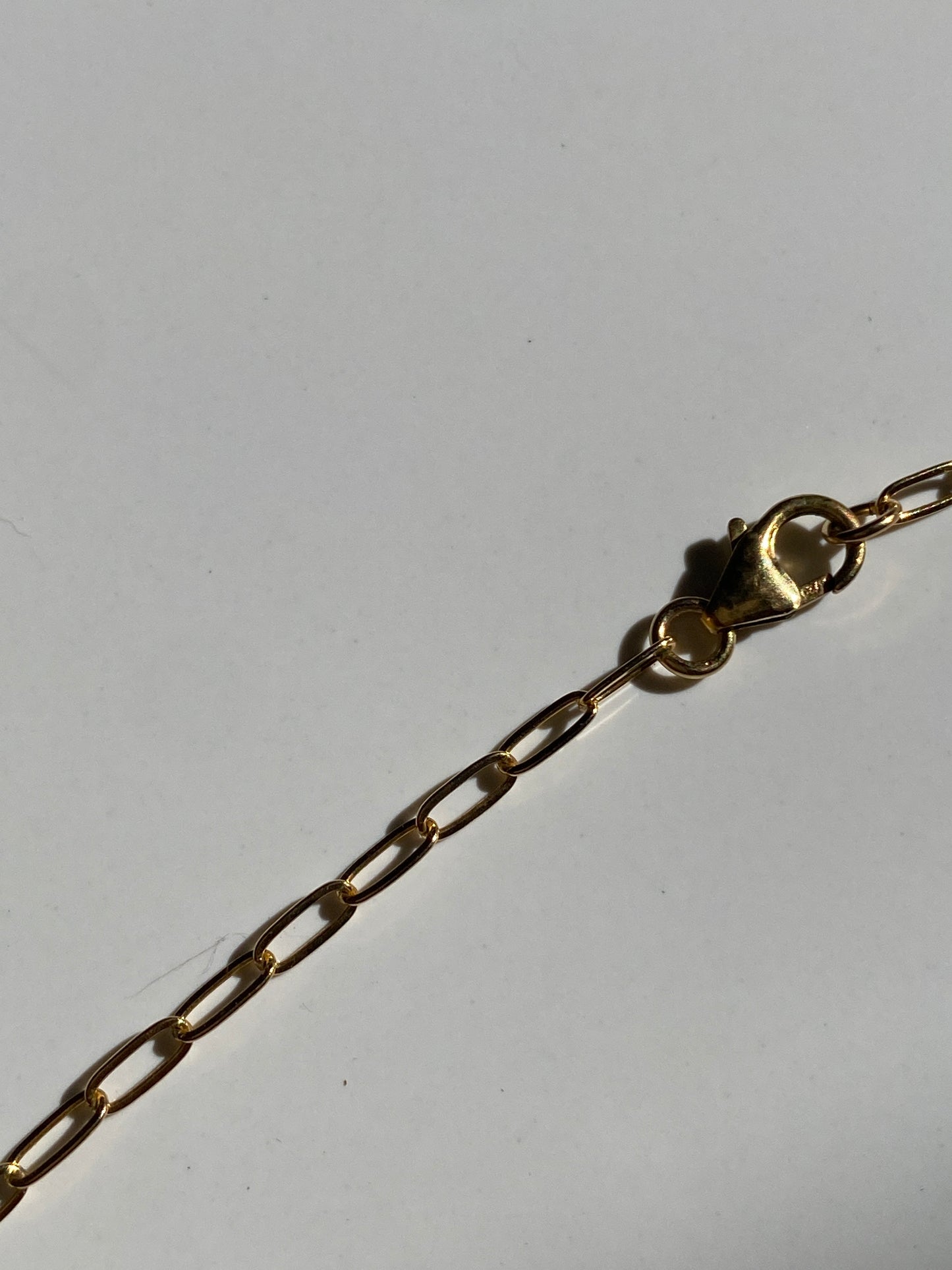 Pearl white Fresh Water Pearl on 14K Gold Filled 18in